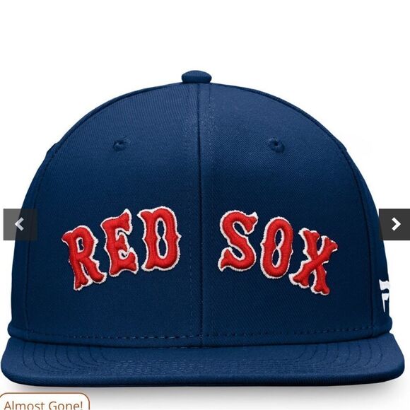 Fantastics Boston Red Sox Fanatics Branded Team Core Fitted Hat - Navy 7 3/8 Nwt - Picture 1 of 9